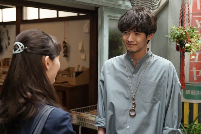 福原遥、赤楚衛二/「舞いあがれ!」第77話(C)NHK