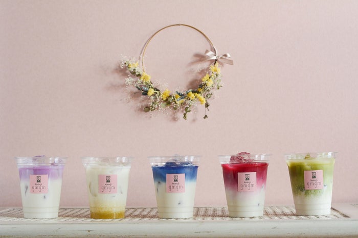 花カフェ「グムグム」高円寺にオープン 食用花を使ったフード＆ドリンクを提供／画像提供：株式会社FABTONE
