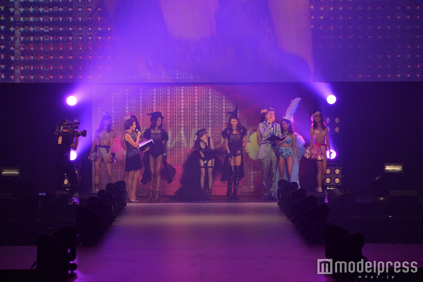「Body Make lingerie MARUKO」ステージの様子(C)モデルプレス