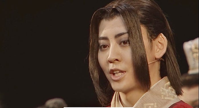 牧島輝/舞台「キングダム」大千穐楽より(C)原泰久/集英社