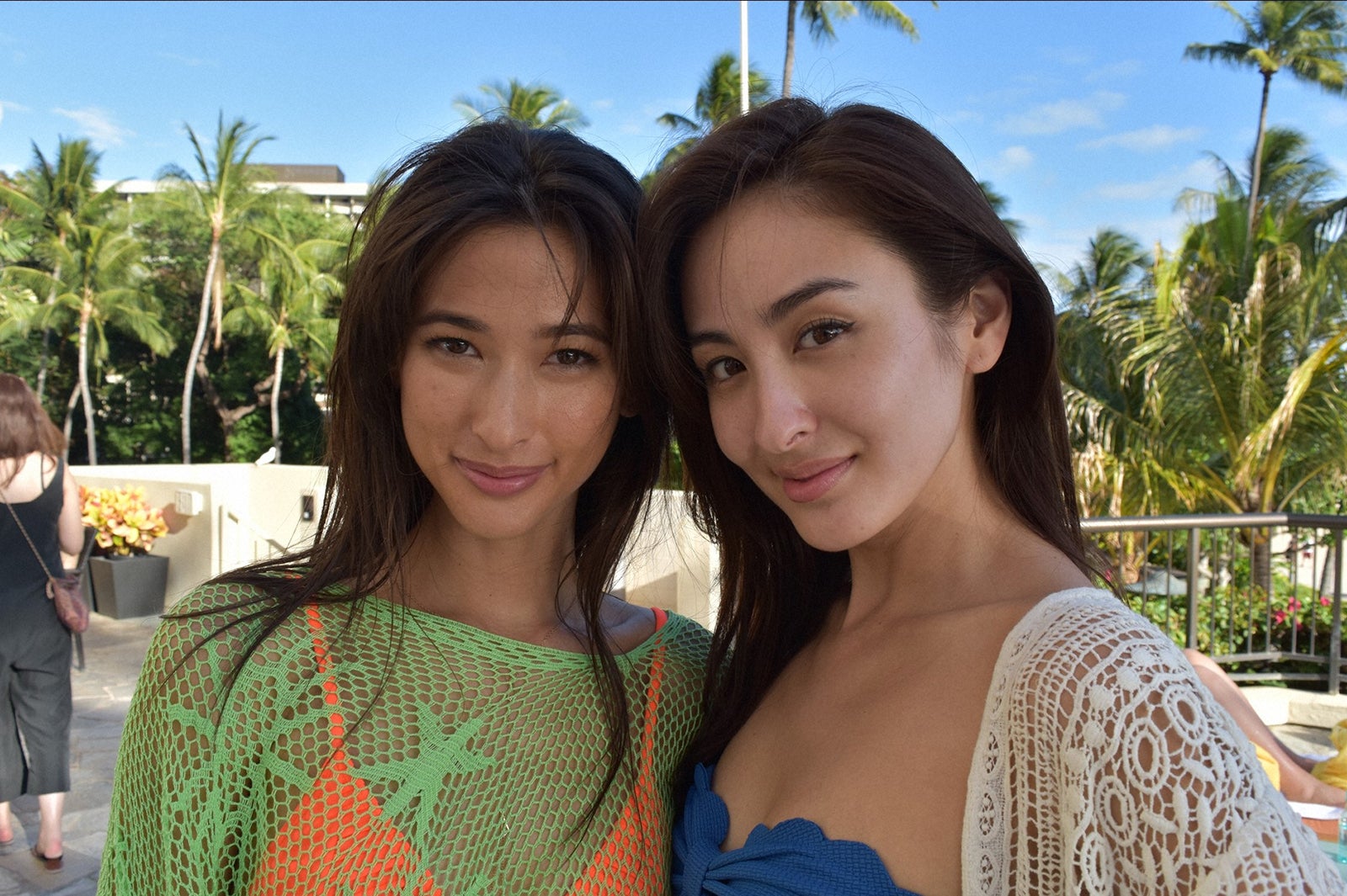 （左から）メロディー洋子、オードリー亜谷香／画像提供：TBS