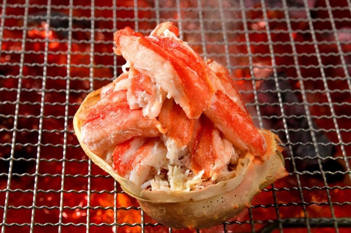 特選!カニ甲羅焼き (提供写真)