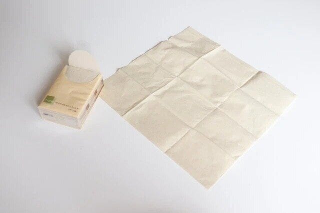 ダイソー　ペーパーハンカチ（バンブー、30枚、10組、6個）　