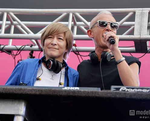マーク・パンサー、引退会見直後に小室哲哉からLINE globe復活への思い語る