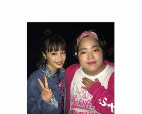広瀬すず「顔小さすぎ」と話題に ゆりやんレトリィバァとの仲良し2ショット披露
