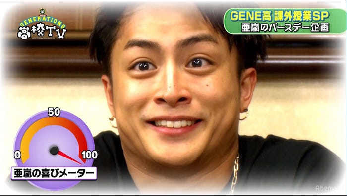 白濱亜嵐(C)AbemaTV