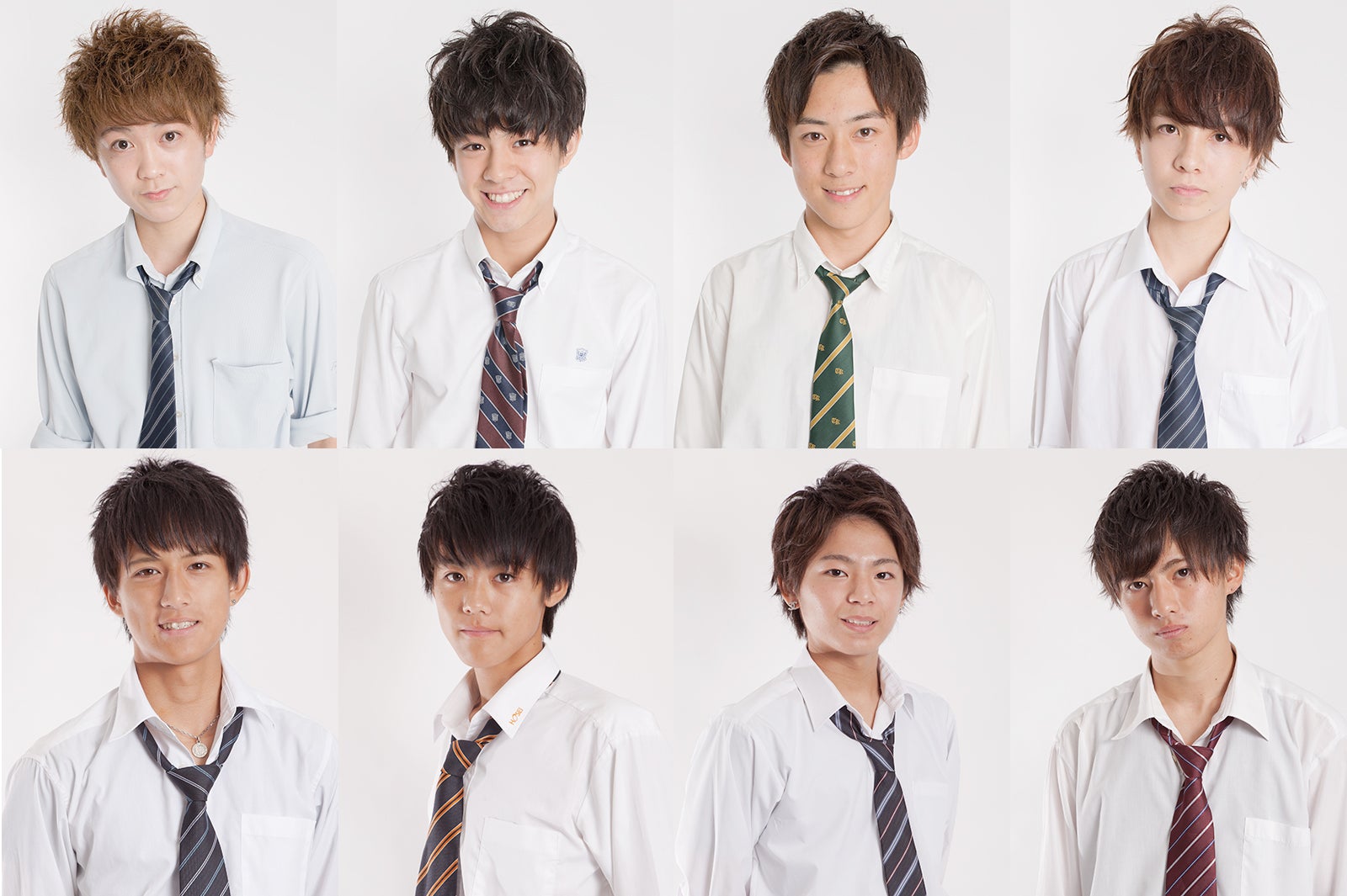 日本一イケメンの高校一年生を決める「高一ミスターコン2016」セミファイナリストの一部／投票サイトでは候補者全員を掲載（ http://contest.mdpr.jp/dk1mr2016 ）