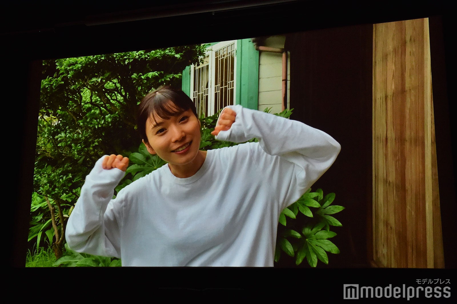 松岡茉優からビデオメッセージ（C）モデルプレス