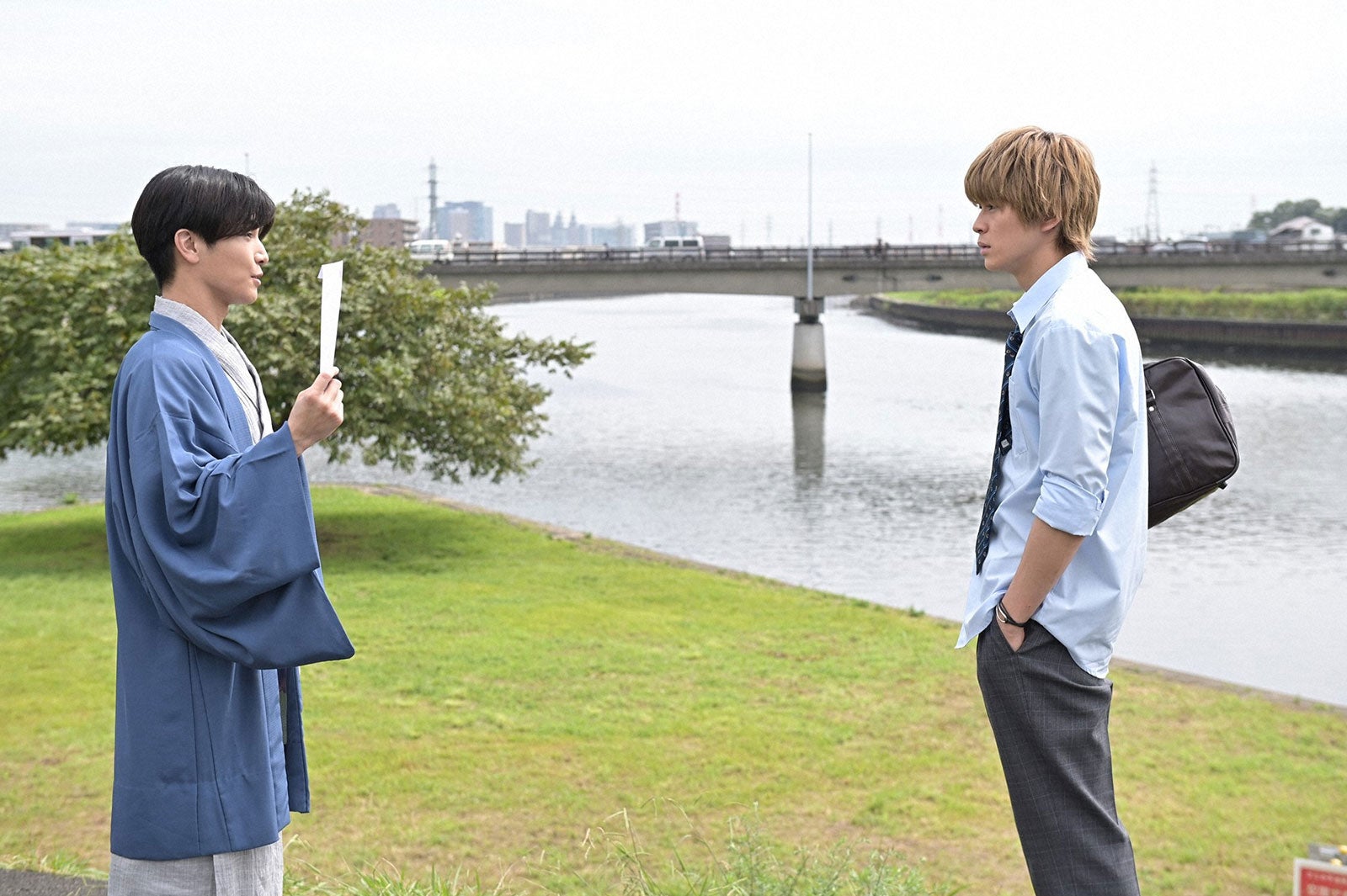 岩田剛典、眞栄田郷敦「プロミス・シンデレラ」最終話より（C）TBS