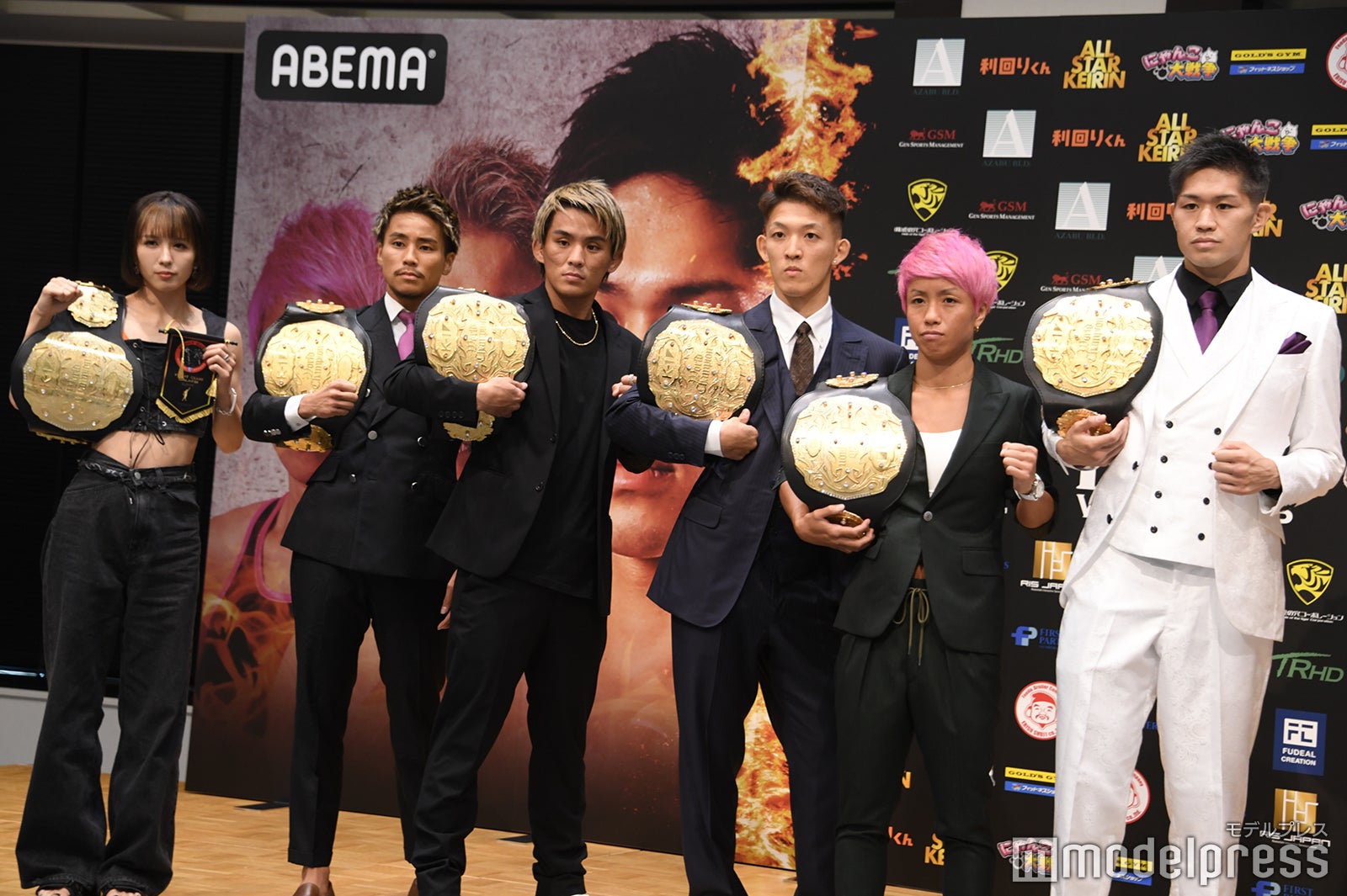 「AZABU PRESENTS K-1 WORLD GP 2023～スーパー・ウェルター級＆女子フライ級ダブルタイトルマッチ～」前日会見より（C）モデルプレス