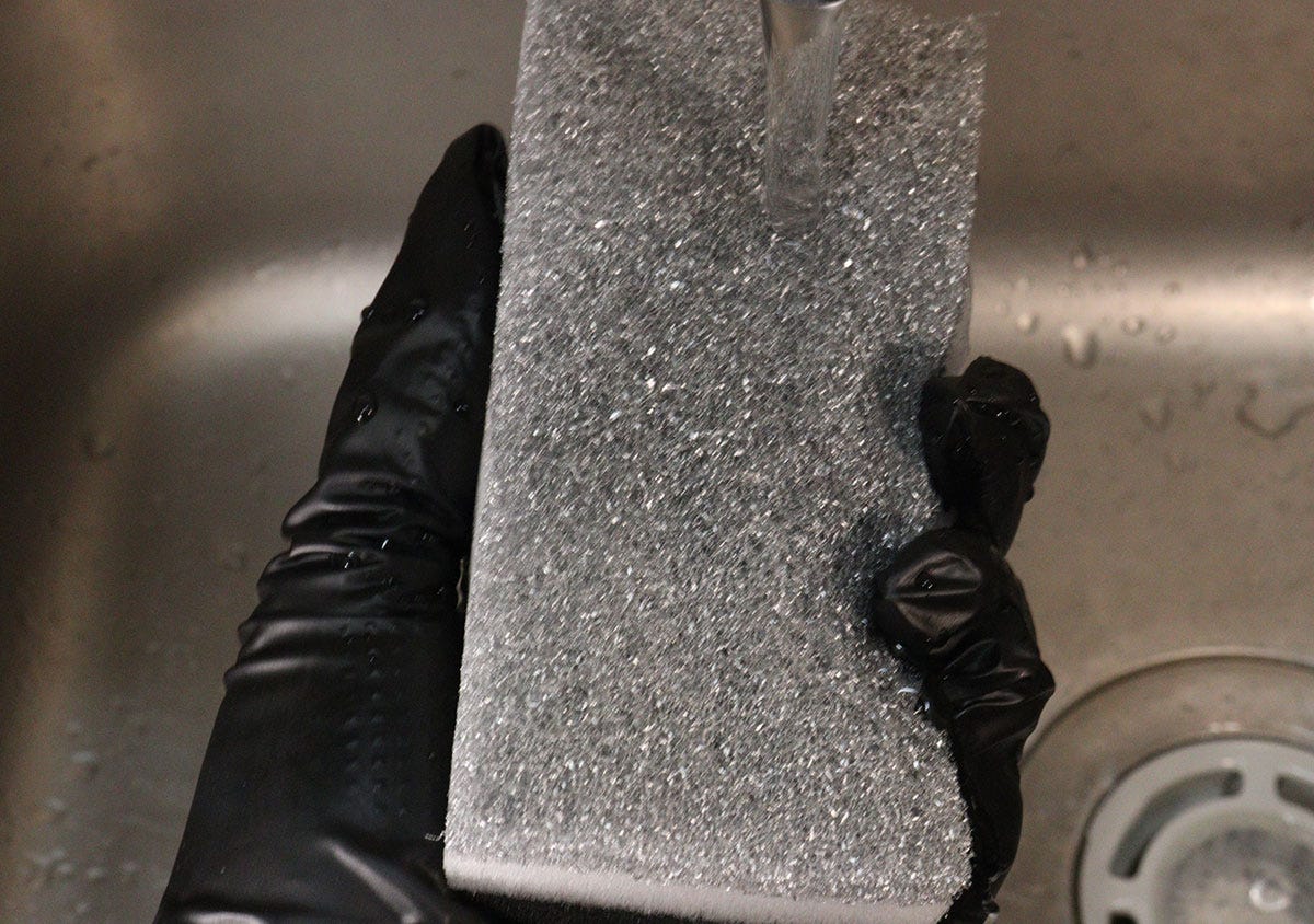 ダイソー　シンク洗いスポンジ