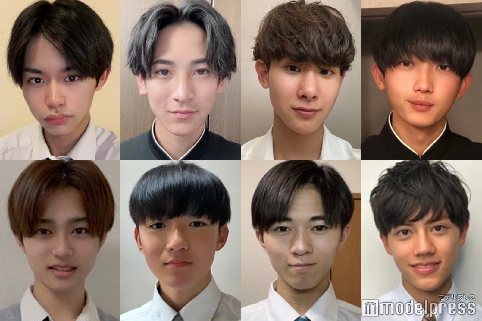 「男子高生ミスターコン2023」九州・沖縄エリア候補者（一部）