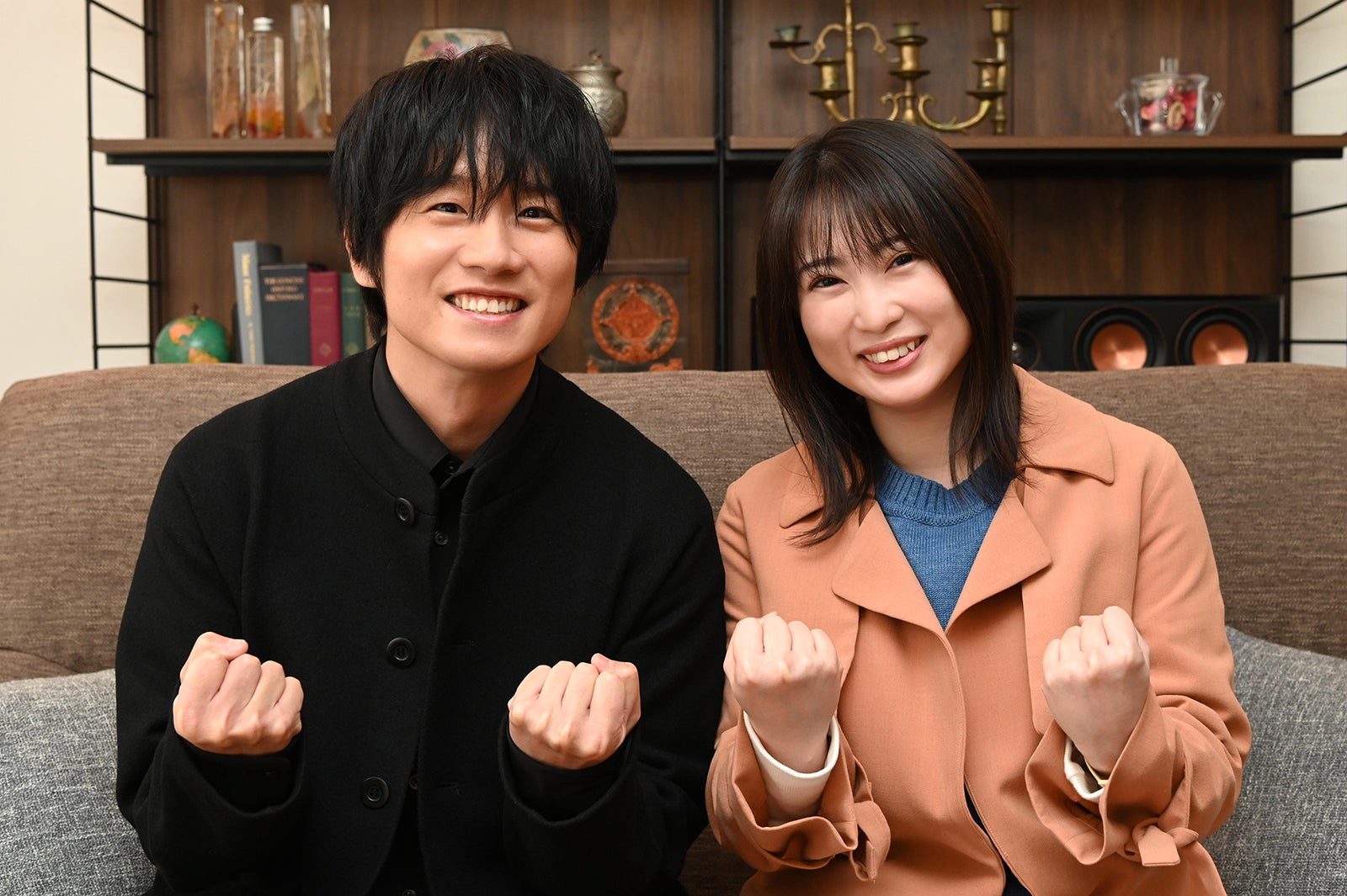 志田未来＆風間俊介「勝利の法廷式」クランクインで緊張「怒涛の日々が始まる」