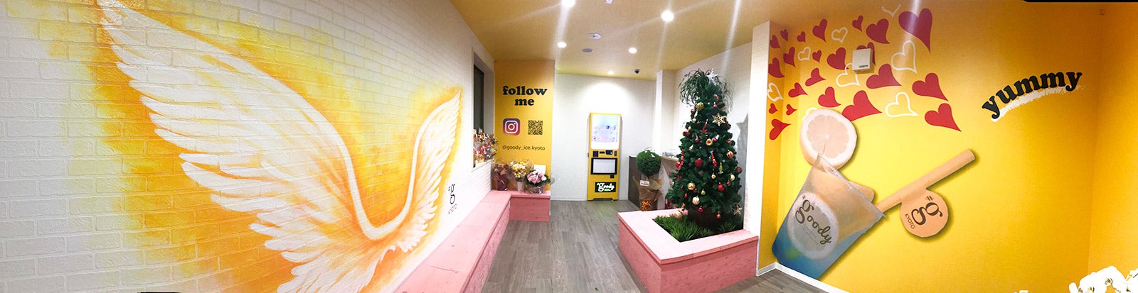 2階フォトジェニックスペース／画像提供：株式会社プロフリー