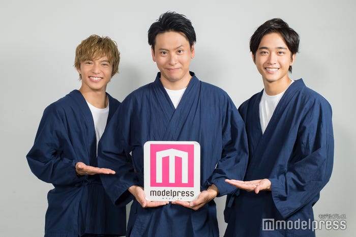 (左から)佐藤大樹、山下健二郎、佐藤寛太(C)モデルプレス