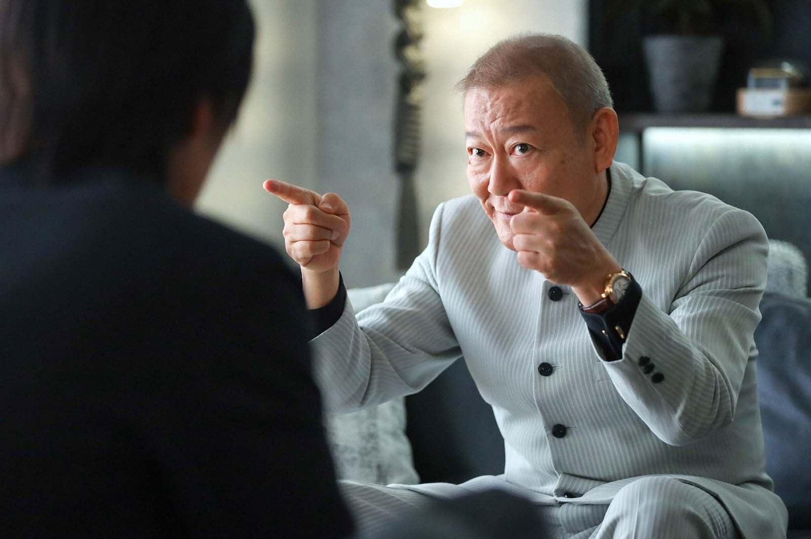 國村隼「トリリオンゲーム」最終話より（C）TBS／撮影：高橋裕子