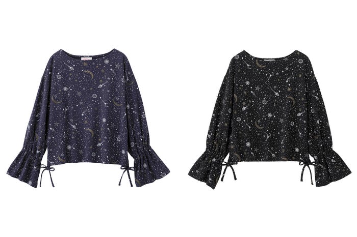 プリントスウェット(2色)/画像提供:株式会社ジーユー