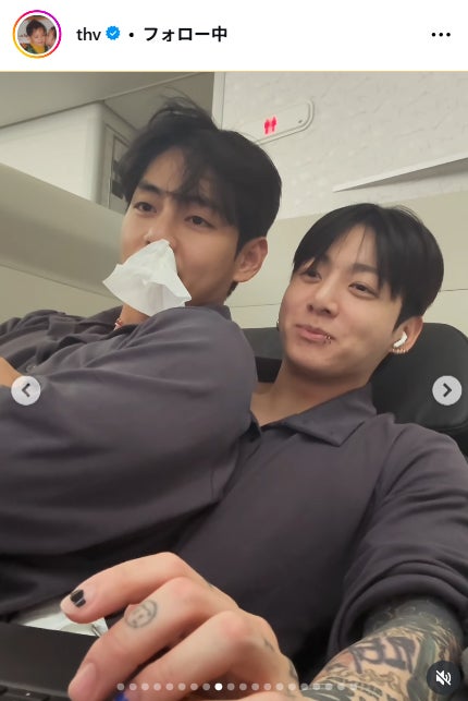 V公式Instagramより