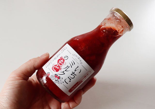 ICHIBIKOいちごミルクのもと　味　レビュー