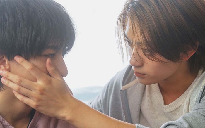 小西詠斗、岩瀬洋志「タカラのびいどろ」第7話より(C)鈴丸みんた/新書館 (C)「タカラのびいどろ」製作委員会