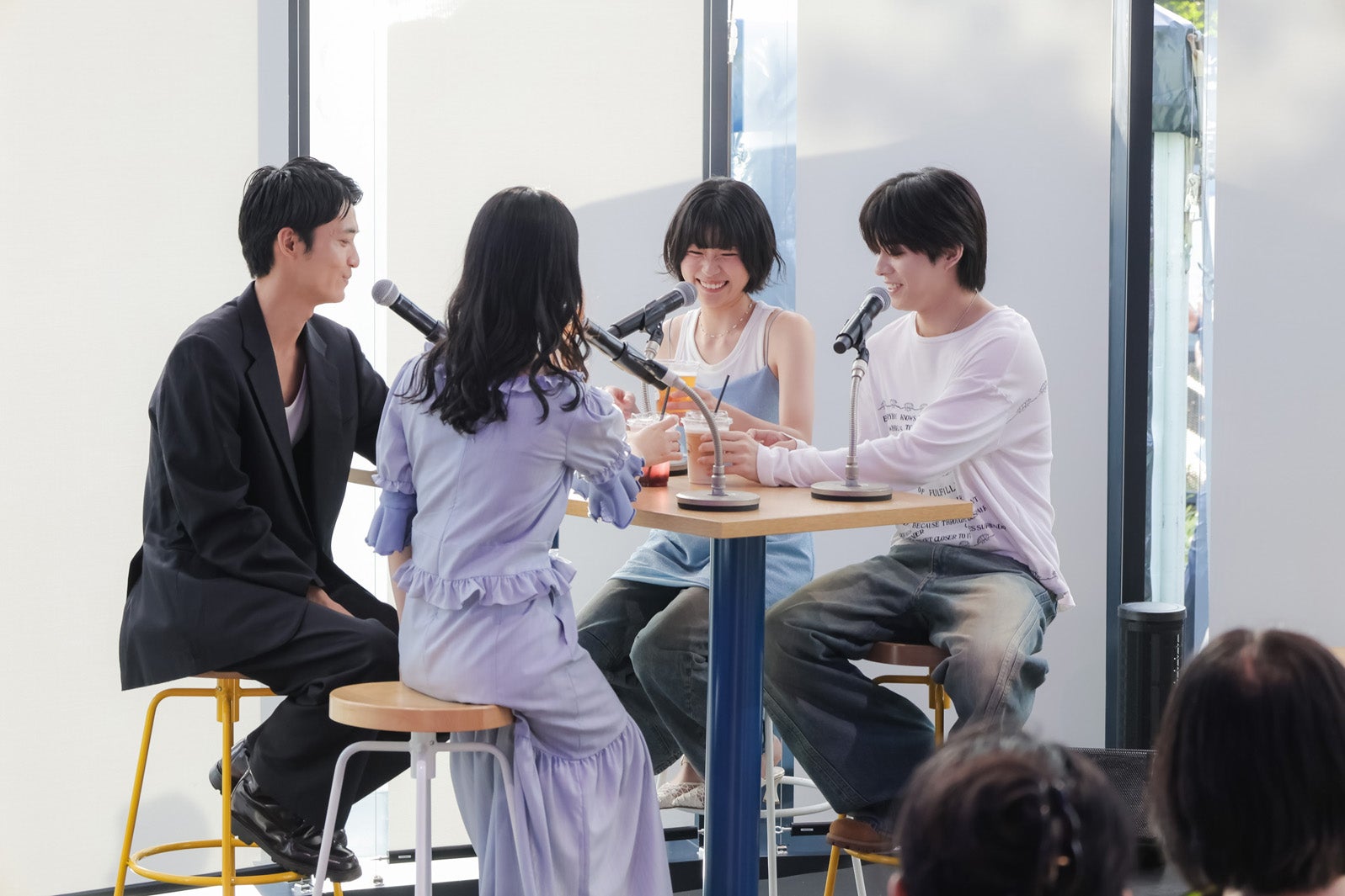 Podcastの公開収録（C）ヨシモリユウナ、樋口隆宏、石井亜希、岩本弘基
