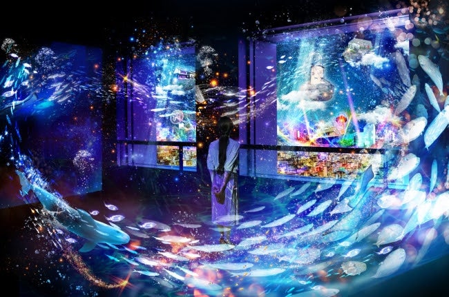 CITY LIGHT FANTASIA BY NAKED -Kagawa Art Night Viewing-／画像提供：ネイキッド