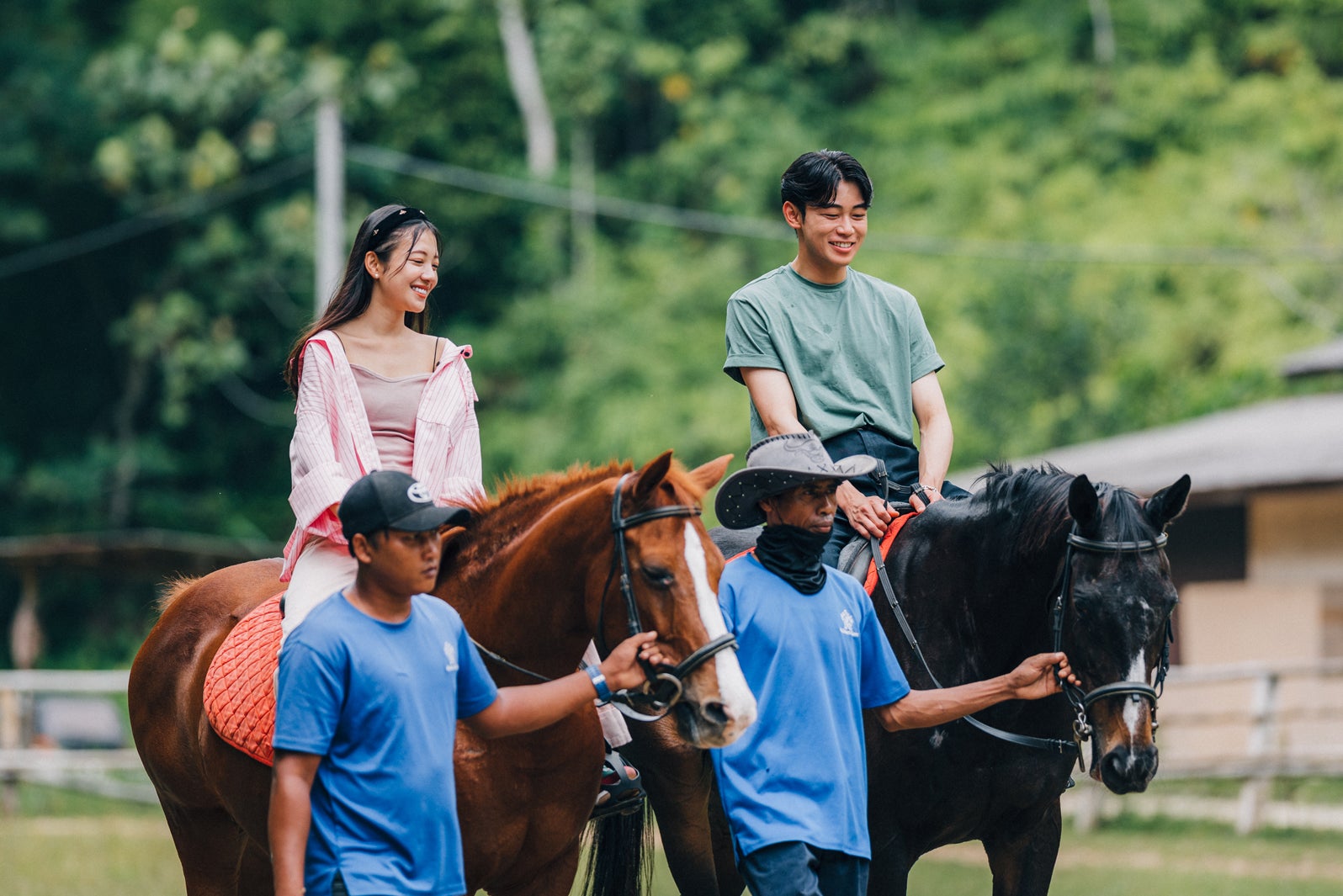 谷岡美沙紀、水野友貴「LOVE CATCHER Japan」第6話（C）CJ ENM CO., LTD. All Rights Reserved（C）AbemaTV,Inc.