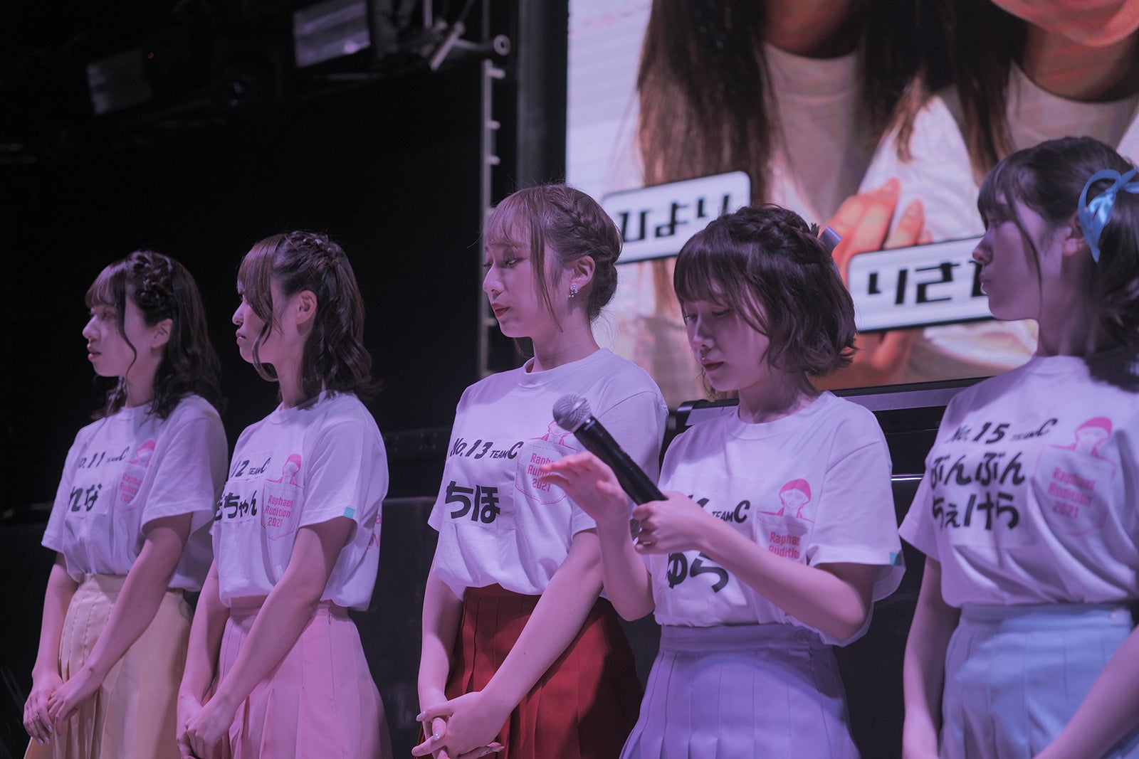 「ラファエルプロデュースアイドル」最終審査より（提供写真）