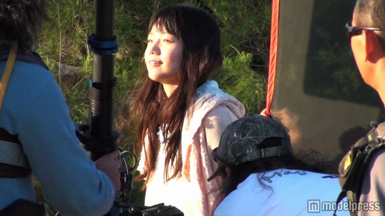 宮崎あおい／撮影メイキングショット