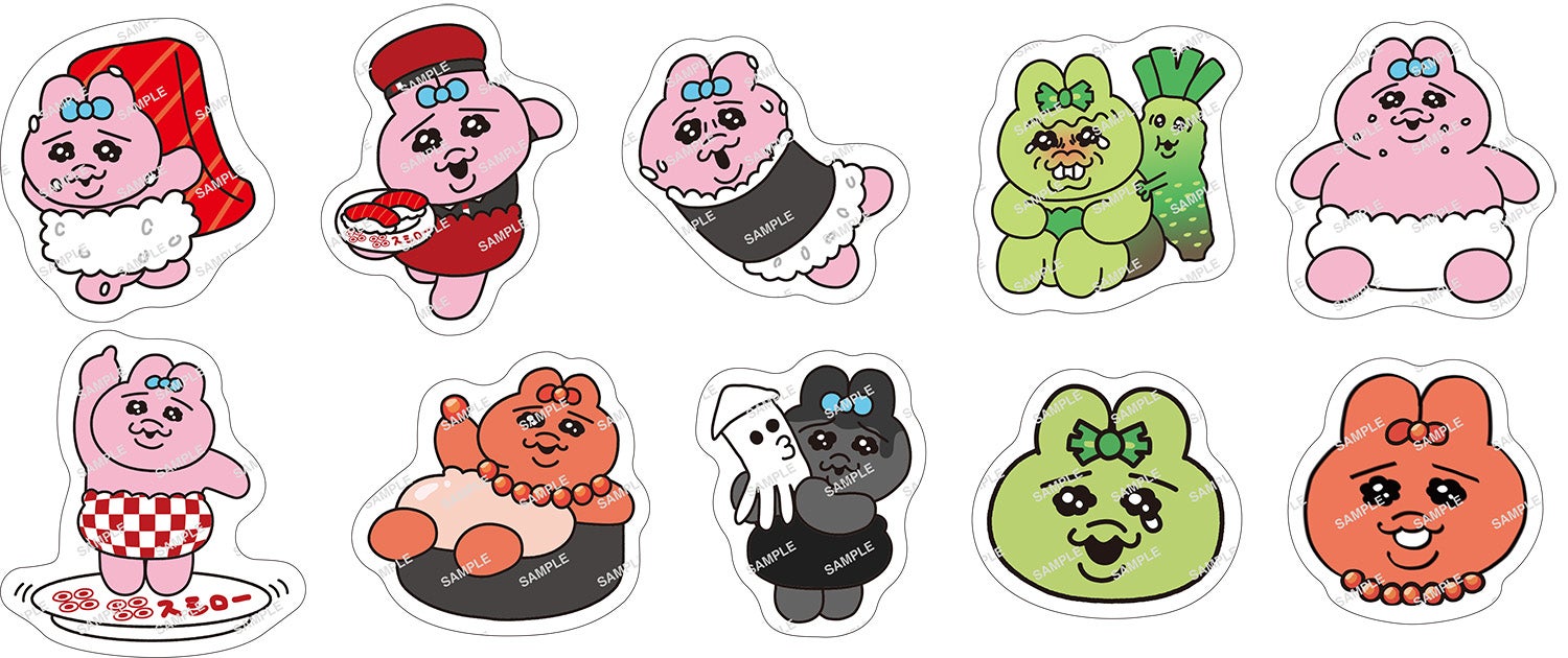 コラボ限定ピック（全10種）イメージ（提供写真）