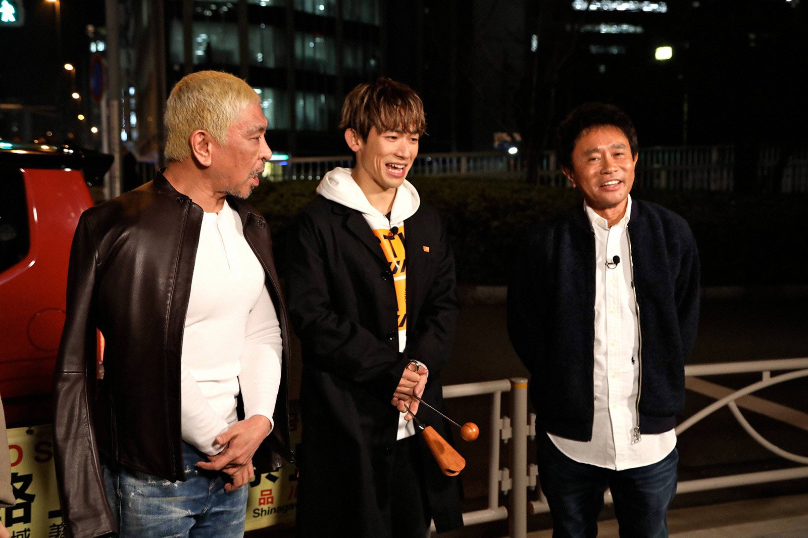 松本人志、NAOTO、浜田雅功（C）フジテレビ