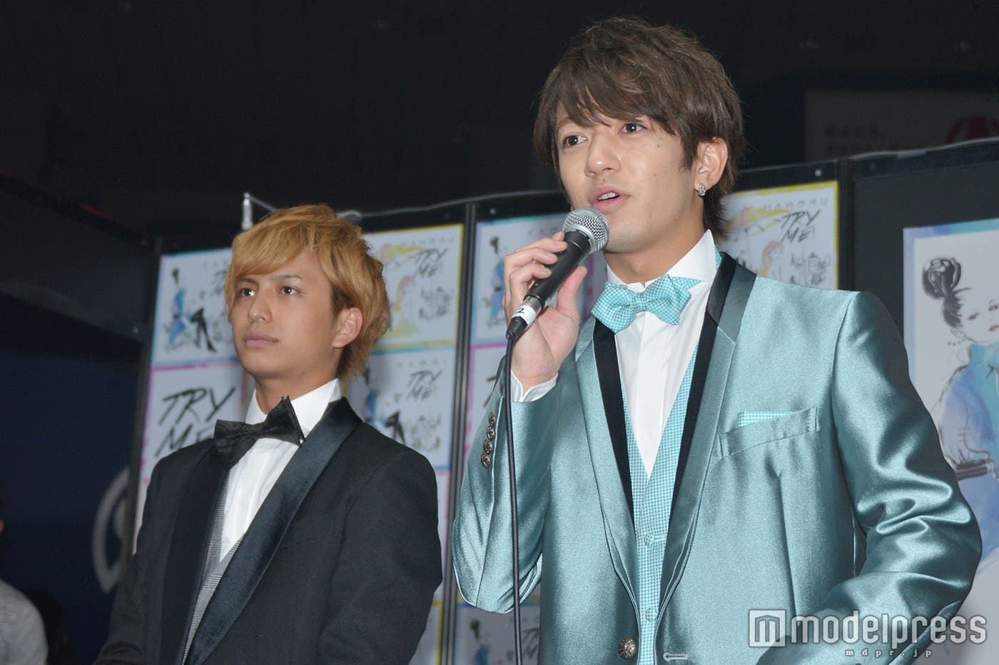 (左から)中島健、大倉士門 (C)モデルプレス
