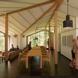 東京・谷中にスタバ×アートが融合する木造カフェ、コーヒー片手に若手作家の作品を堪能