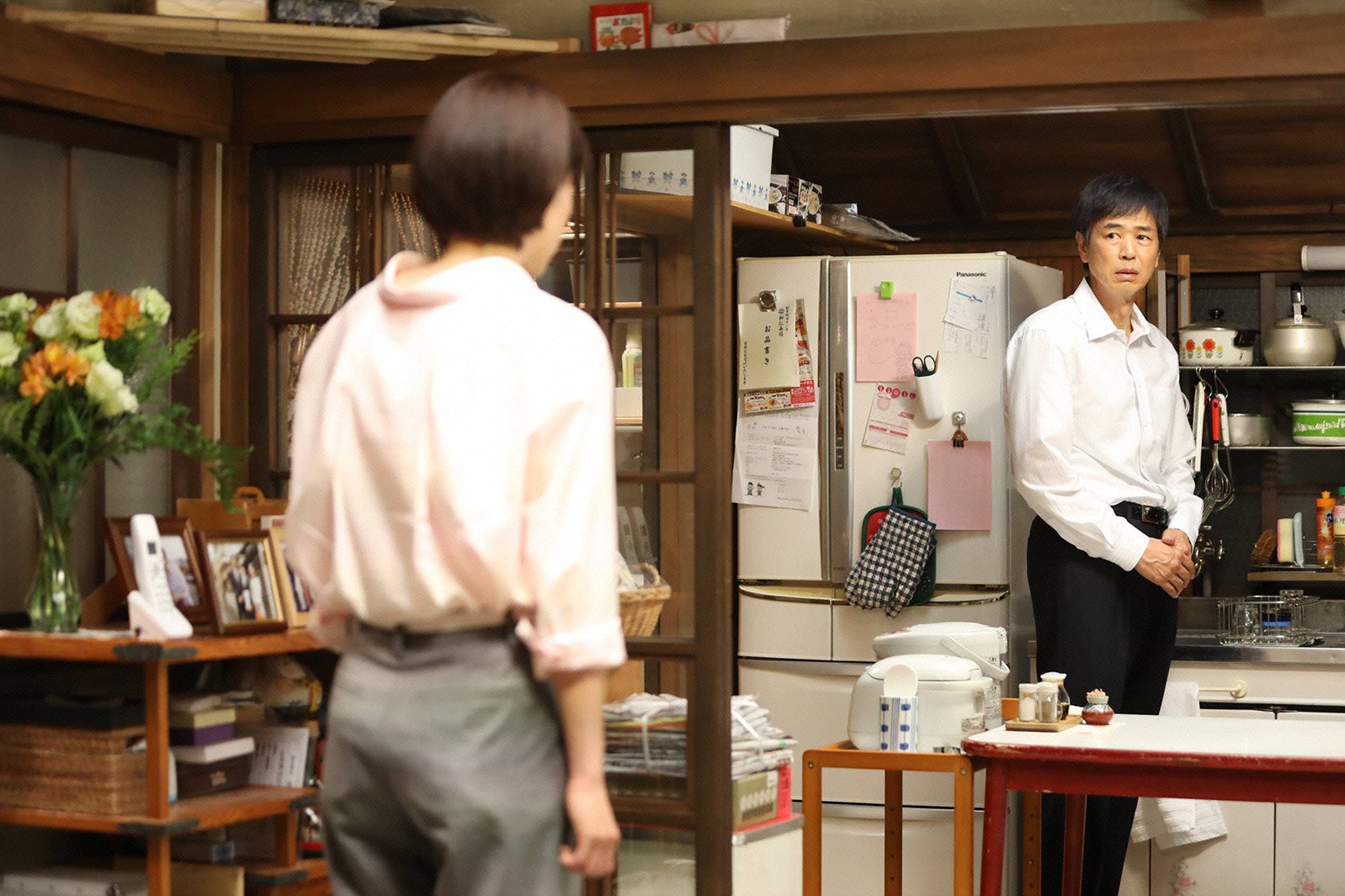 上野樹里・時任三郎／「監察医 朝顔」第5話より（C）フジテレビ