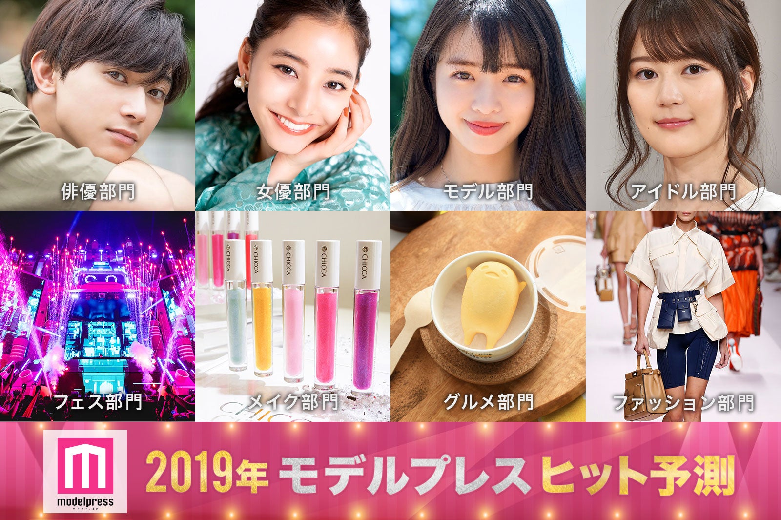 「2019ヒット予測」エンタメ（俳優・女優）ライフスタイル（美容