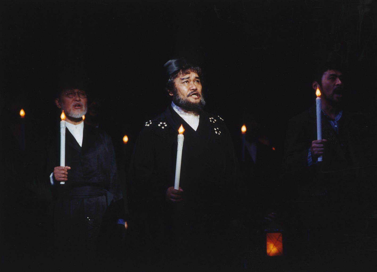 西田敏行さん／西田敏行さん／平成10年8～9月「屋根の上のヴァイオリン弾き」馬車の上にて西田敏行さん