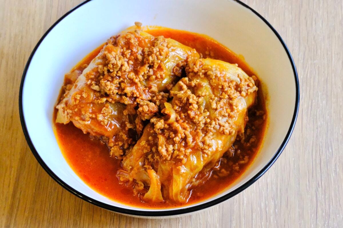 3分クッキング・簡単くるくるロールキャベツ