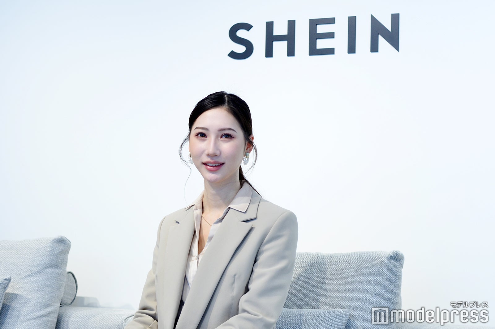取材に応じた「SHEIN JAPAN」マーケティングマネージャー・石井つかさ氏（C）モデルプレス