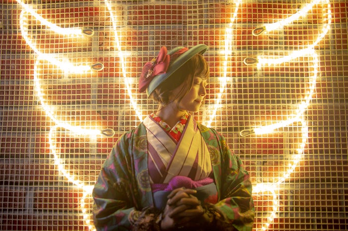 羽のフォトスポット／画像提供：花やしき