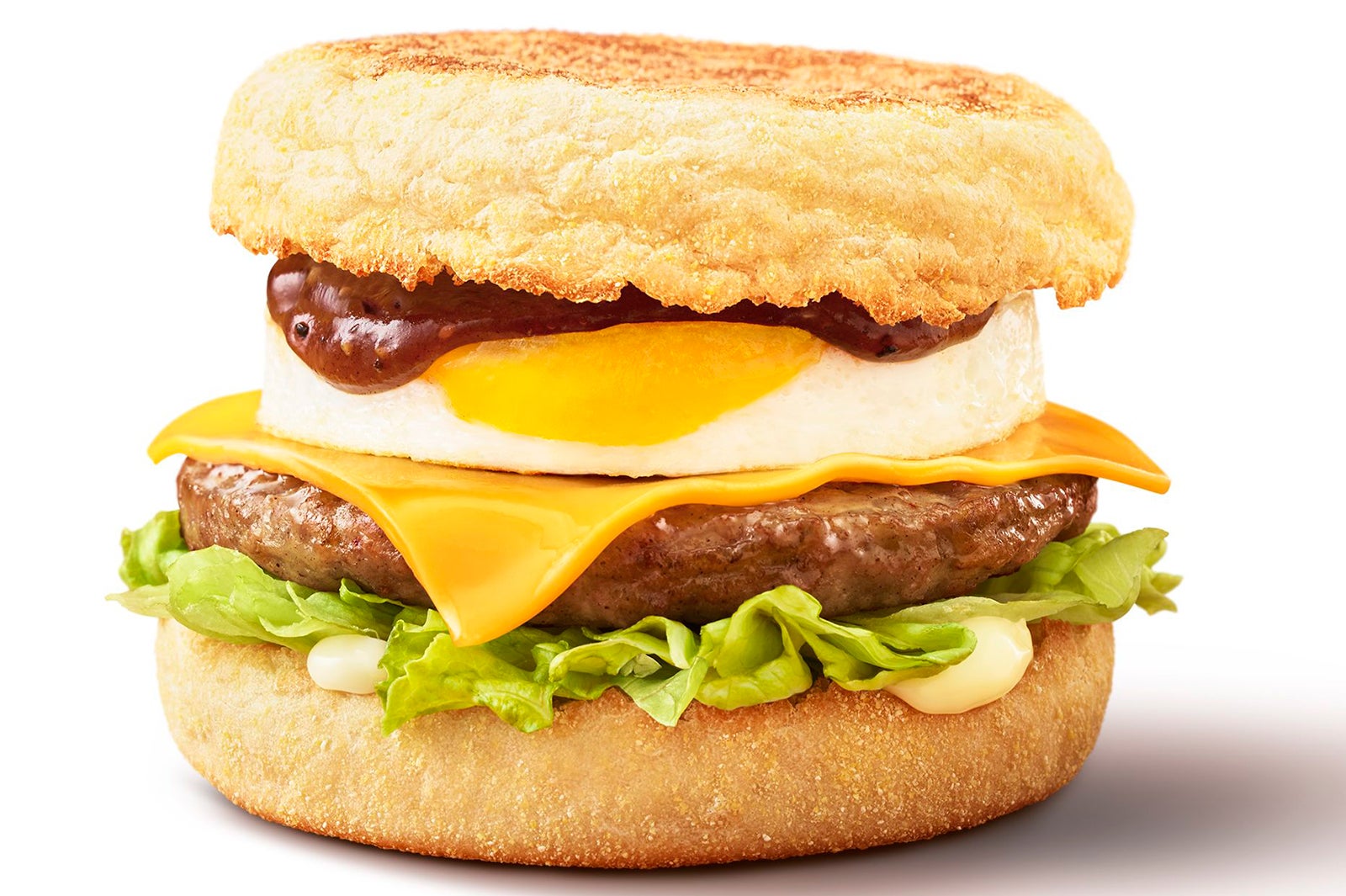 チーズロコモコマフィン／画像提供：日本マクドナルド