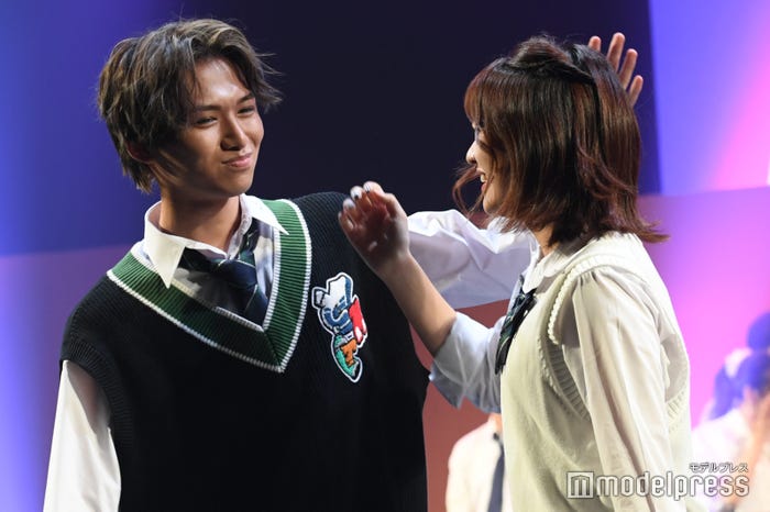 中里真哉斗、上ノ堀結愛 (C)モデルプレス