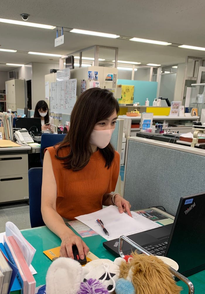 松村未央アナウンサー(提供写真)