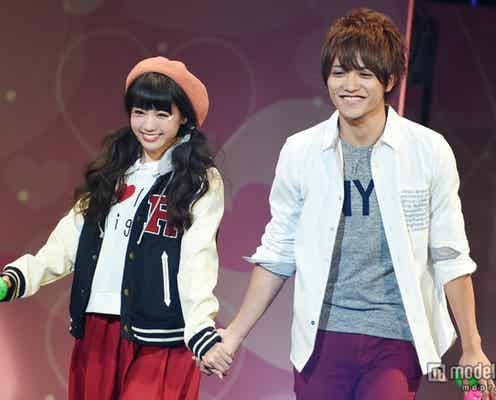 藤田富、Popteen志田友美と仲良く手つなぎ 初々しい仕草に胸キュン