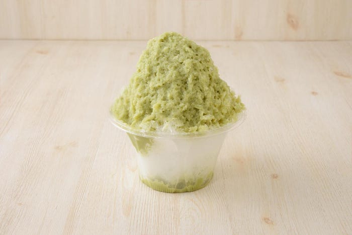 雪ふわかき氷 濃厚ピスタチオ/画像提供:ローソン