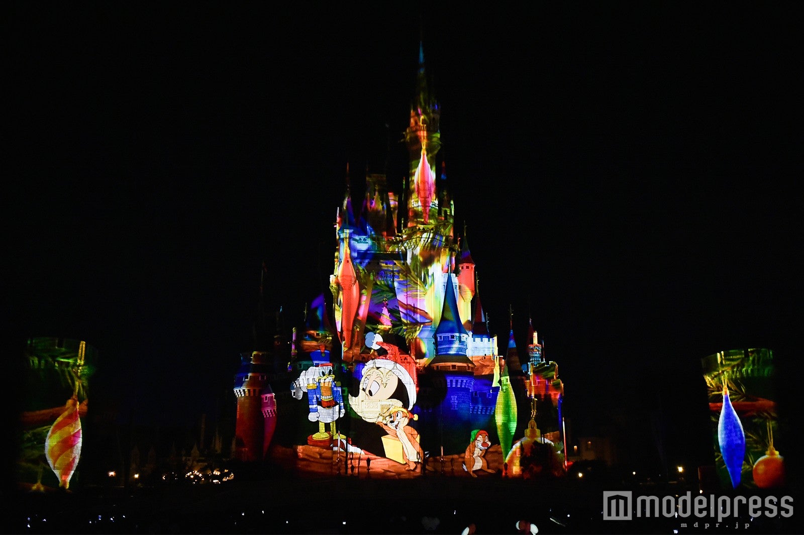 新キャッスルプロジェクション「ディズニー・ギフト・オブ・クリスマス」（C）モデルプレス（C）Disney