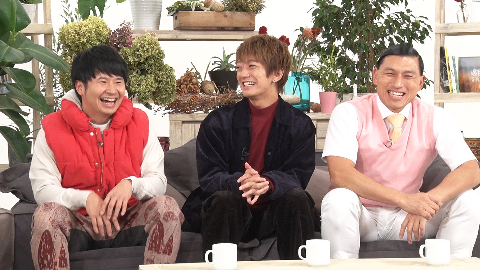 若林正恭、大倉士門、春日俊彰／「あいのり：Asian Journey」第8話より（C）フジテレビ