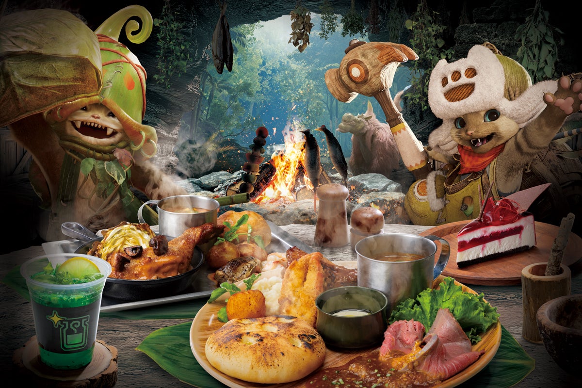 モンスターハンターワイルズ ～モリバーの宴～／画像提供：ユニバーサル・スタジオ・ジャパン