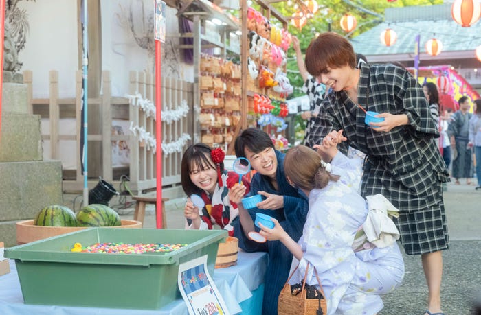 莉子、窪塚愛流、齊藤なぎさ、大西流星(C)2024「恋を知らない僕たちは」製作委員会(C)水野美波/集英社