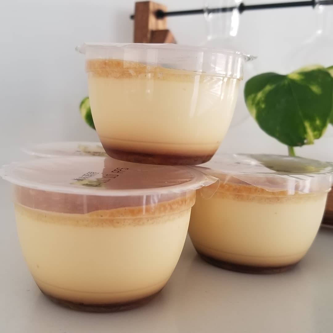 セブンイレブンの直火焼きプリンの写真