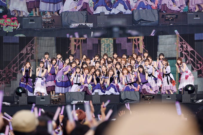 「乃木坂46 10th YEAR BIRTHDAY LIVE」2日目の様子(C)乃木坂46LLC